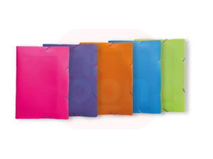 Pasta Aba Elástico oficio Fullcolor Laranja