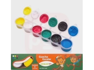 Tinta Guache 6 Cores 15ml - Acrilex