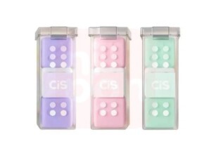 Mini Borracha Cis Dadinhos 3 Unidades